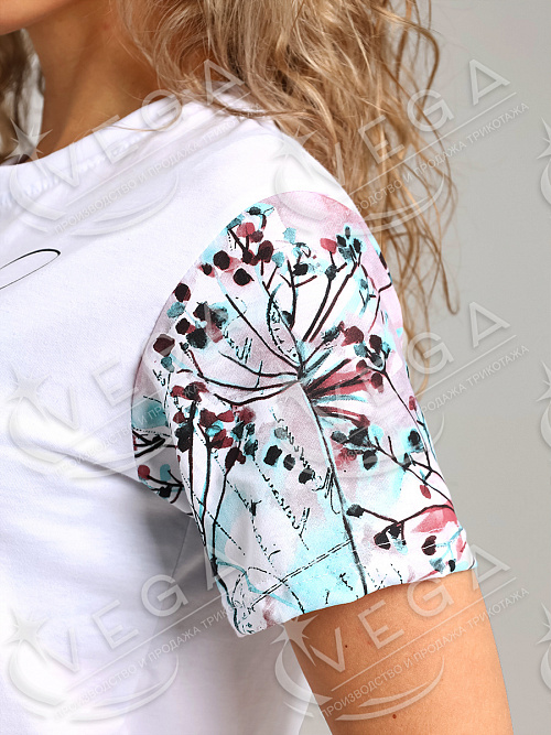 картинка Футболка женская 309 от магазина Одежда+